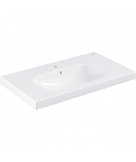 Plan vasque GROHE EuroKeramik 39584 PureGuard Blanc alpin 800x460mm