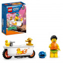 LEGO City Stuntz La Moto de Cascade Baignoire - Jouet avec Minifigurines de Cascadeurs