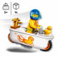 LEGO City Stuntz La Moto de Cascade Baignoire - Jouet avec Minifigurines de Cascadeurs