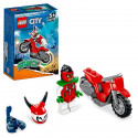 LEGO 60332 City Stuntz La Moto de Cascade du Scorpion Téméraire, Jouet de Cascadeur Stuntz, Cadeau pour Enfants de 5 Ans et Plus