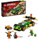 LEGO 71763 NINJAGO La Voiture De Course De Lloyd - Évolution, Jouet de Voiture, avec Figurines Ninja et Guerriers, Enfants 6 Ans