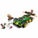 LEGO 71763 NINJAGO La Voiture De Course De Lloyd - Évolution, Jouet de Voiture, avec Figurines Ninja et Guerriers, Enfants 6 Ans