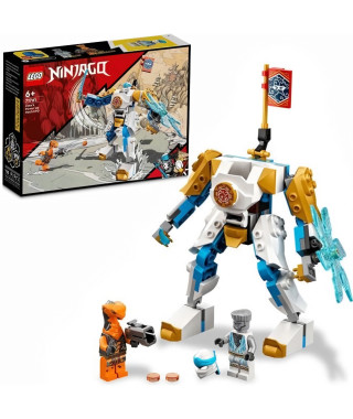 LEGO 71761 Ninjago L'Évolution Robot De Puissance De Zane, Jouet pour Enfants +6 Ans avec Figurines Serpent, Bataille Ninja