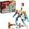 LEGO 71761 Ninjago L'Évolution Robot De Puissance De Zane, Jouet pour Enfants +6 Ans avec Figurines Serpent, Bataille Ninja