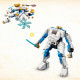 LEGO 71761 Ninjago L'Évolution Robot De Puissance De Zane, Jouet pour Enfants +6 Ans avec Figurines Serpent, Bataille Ninja