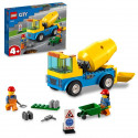 LEGO 60325 City Great Vehicles Le Camion Bétonniere, Jouet Véhicules de Construction pour Les Enfants Des 4 Ans