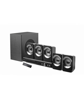 Home cinéma 5.1 avec caisson de basse - INOVALLEY - Bluetooth - Fonction lecteur DVD