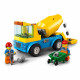 LEGO 60325 City Great Vehicles Le Camion Bétonniere, Jouet Véhicules de Construction pour Les Enfants Des 4 Ans