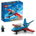 LEGO 60323 City Great Vehicles L'Avion de Voltige, Idées de Cadeau Jouet pour Enfants des 5 Ans avec Minifigure Pilote
