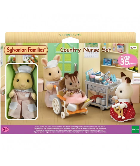 Figurines miniatures - SYLVANIAN FAMILIES - 5094 - L'infirmiere et accessoires
