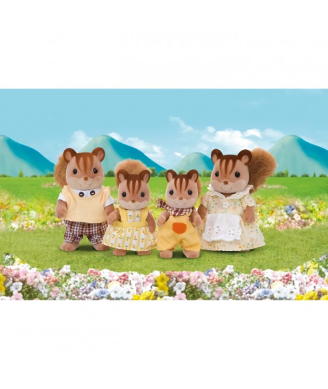 SYLVANIAN FAMILIES - 4172 - La famille écureuil roux - Les familles