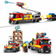 LEGO 60321 City Fire La Brigade des Pompiers, Jouet de Camion, Moto et Remorque, avec Figurine de Chien, Garçons et Filles De…