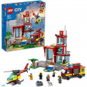 LEGO 60320 City Fire La Caserne Des Pompiers, Jouet de Garage, avec Jouet Camion et Hélicoptere, pour Garçons et Filles Des 6…