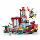 LEGO 60320 City Fire La Caserne Des Pompiers, Jouet de Garage, avec Jouet Camion et Hélicoptere, pour Garçons et Filles Des 6…