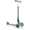 GLOBBER - Trottinette Enfant 3 roues pliable - Primo Foldable Light - Bleu