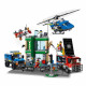 LEGO 60317 City La Course-Poursuite de La Police a La Banque, Jouets Drone et 2 Camions pour Enfants +7 ans, Sets d'Aventures