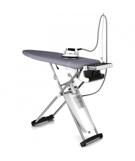 LAURASTAR S PURE XTRA - Table a repasser active avec aspiration et soufflerie - Bac amovible - 6 niveaux de hauteur