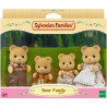 Figurines miniatures - SYLVANIAN FAMILIES - 5059 - La famille Ours