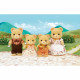 Figurines miniatures - SYLVANIAN FAMILIES - 5059 - La famille Ours