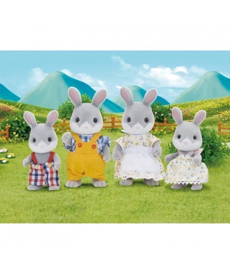 SYLVANIAN FAMILIES - 4030 - La famille lapin gris - Les familles