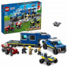 LEGO 60315 City Le Camion de Commandement Mobile de la Police, Figurines de Policiers, Jouet Tracteur, Garcons et Filles Des …