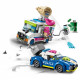 LEGO 60314 City La Course-Poursuite du Camion de Glaces, Jouet de Voiture de Police, avec 2 Bandits, Cadeau Enfants Des 5 Ans