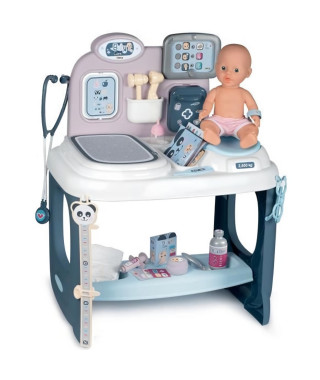 Centre de Soins Baby Care - Smoby - Accessoires Médicaux pour Poupon Pipi