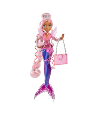 Mermaze Mermaidz - Harmonique - Poupée Mannequin Sirene 34cm - Change de Couleur dans l'eau