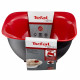 TEFAL INGENIO Bol de préparation K2070414 noir et rouge