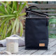 BEABA Pochette repas isotherme black/rose gold