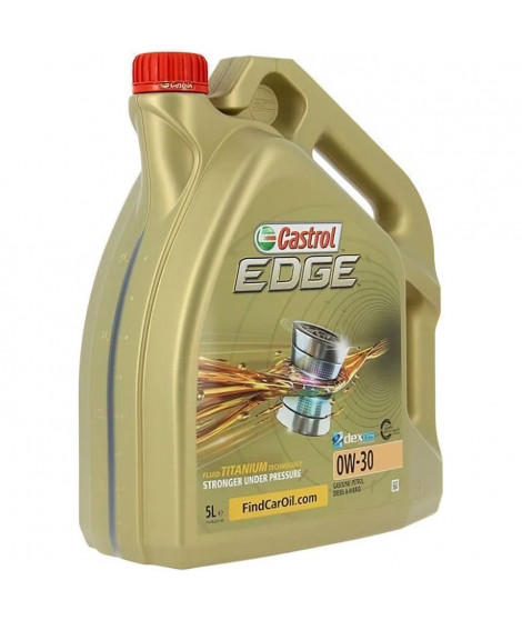 CASTROL Huile-Additif Edge - Synthetique / 0W30 / 5L