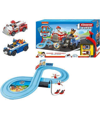 Circuit Pat'Patrouille - CARRERA-TOYS - PAW PATROL - Chase - Marshall - Intérieur