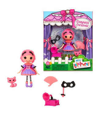 Mini Lalaloopsy - Petite Poupée 7,6 cm - Confetti Carnivale - 3 ans et +