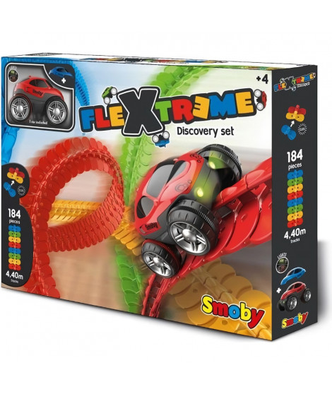 Circuit voiture FleXtreme Set Decouverte - 4,40 metres de long - SMOBY