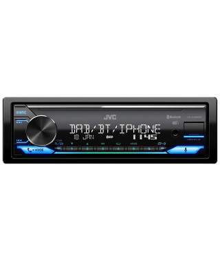 Autoradio - JVC - KD-X482DBT - USB - iPod - Bluetooth - DAB+