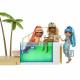 Rainbow High - Coffret de Jeux et Accessoires - Beach Club et Piscine Lumineuse