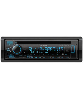 Autoradio KENWOOD KDC-BT960DAB - CD - USB - Bluetooth - iPhone - DAB+ - KDC