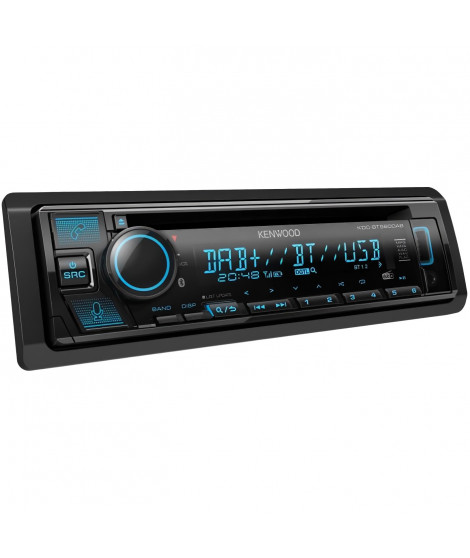 Autoradio KENWOOD - KDC-BT560DAB - CD - USB - Bluetooth - iPhone - DAB+