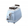 DELONGHI CTOV 2103.AZ Grille Pain Icona Vintage - Bleu et Marron