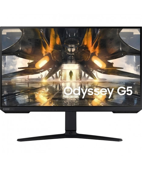 Ecran PC Gamer - SAMSUNG - ODYSSEY G5 - G50A S27AG500PP - 27'' WQHD - Dalle IPS - 1 ms - 165Hz -  HDMI / DisplayPort - AMD Fr…