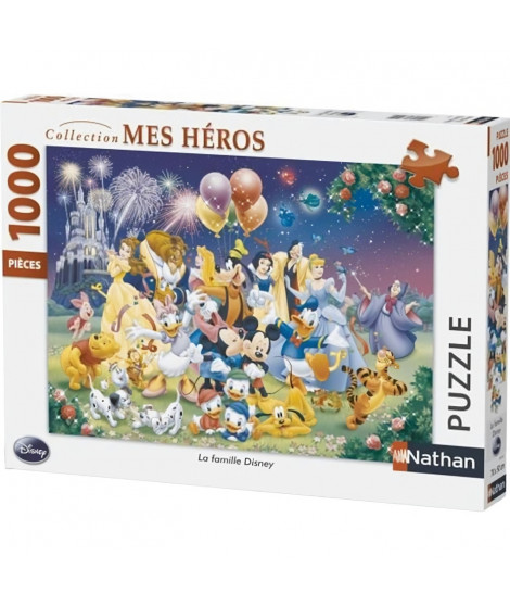 Puzzle N 1000 p - La Famille Disney