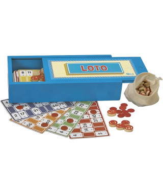 L'ARBRE A JOUER - 66330 - JEU DE LOTO - COFFRET EN BOIS