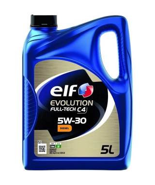 ELF HUILE MOTEUR 5L EVOLUTION FULLTECH C4 5W30