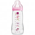 MAM Easy Active 2eme Âge Biberon +6m Licorne Rose 330ml