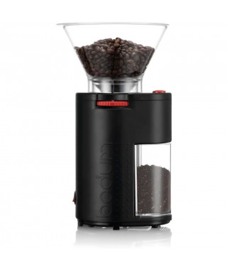 BODUM - BISTRO Broyeur a café électrique, meule inox, 160 W