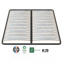 SEDAC OPTISIZE Lot de 2 Sommiers 80 x 200 cm - Cadre a lattes extra large 141 mm d'épaisseur