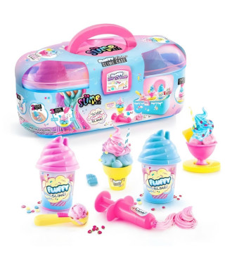 Canal Toys- Slime Fluffy Case - Fabrique ta Slime Fluffy DIY et range tes shakers dans ton vanity - des 6 ans - SSC206