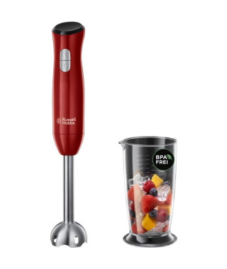 RUSSELL HOBBS 24690-56 Mixeur Plongeant Desire, Bol 500ml Inclus, Lames Robustes, 2 Vitesses, Anti-Eclaboussure