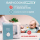 BEABA, Babycook express, robot bébé, 4 en 1 mixeur-cuiseur, bleu baltique