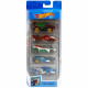 Coffret de 5 voitures Hot Wheels - HOT WHEELS - Modele aléatoire - 400+ modeles - 15 thématiques